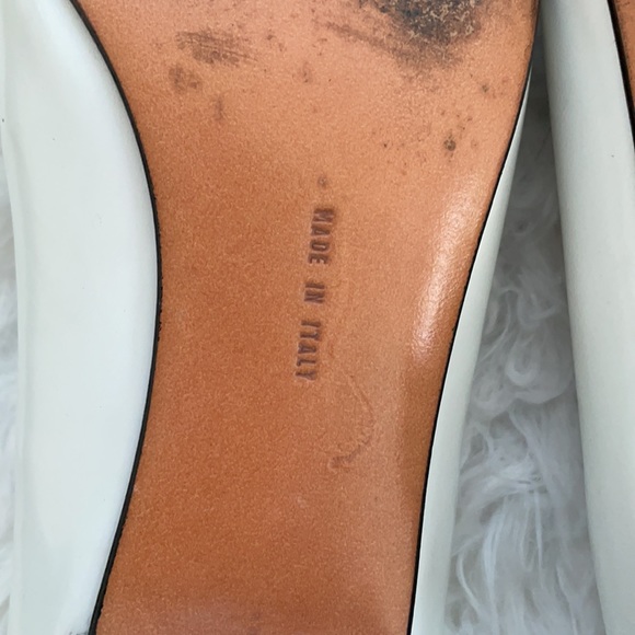 ❤️❤️❤️PRICE DROP❤️❤️Women’s Ferragamo Black & White Flats Size 7.5C - Picture 7 of 8